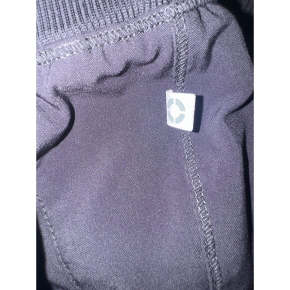 Womens Scrub Pants XL Grey Elastic Waist Pockets - Picture 3 of 7